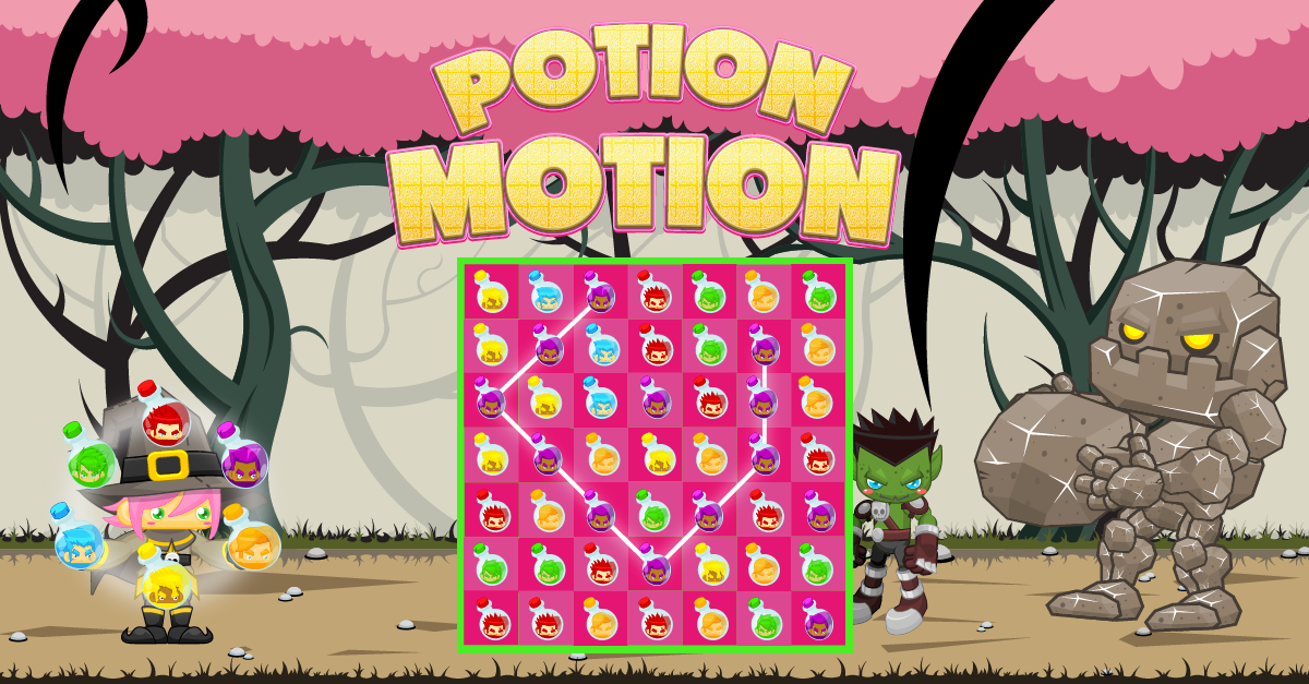 Potion Motion - Available on iOS and Android