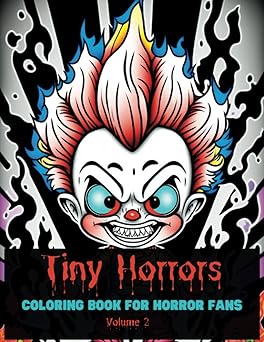 Tiny Horrors Coloring Book - Adorable